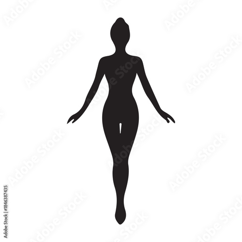 silhouette of a woman