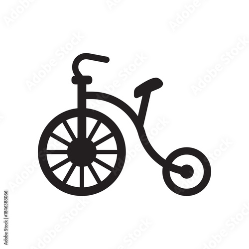 old fashioned bicycle