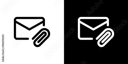 添付ファイルのメールアイコン