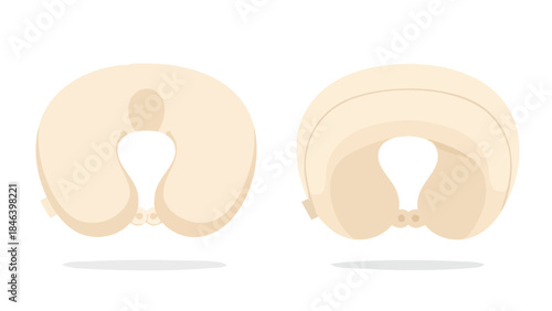 Ergonomic neck pillows offering enhanced comfort during lengthy trips and restful sleep with innovative neck support design