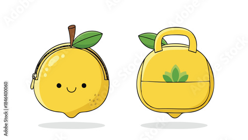 Charming Lemon-Themed Purses Showcase Unique Design and Whimsical Appeal in Fashion Accessories