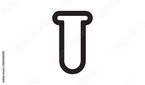 Test tube icon Vector