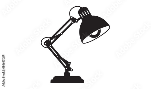 Adjustable desk lamp Vector