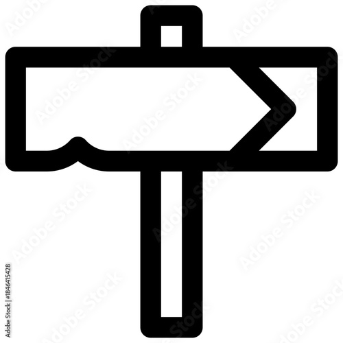 Explore. Editable stroke vector icon.