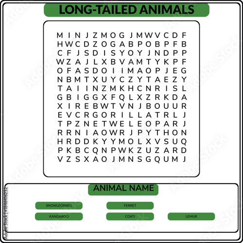 Smart Kids Word Search
