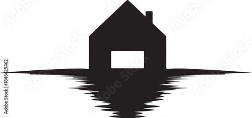 50 Flooded Home Silhouette Bundle
