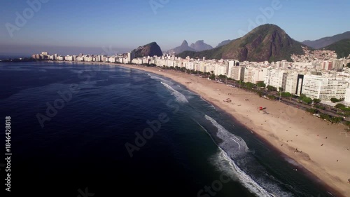 Copacabana paradise in Rio Brazil