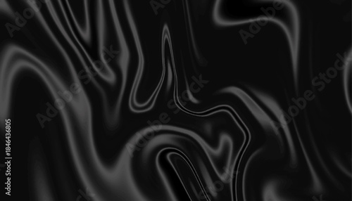 Black Fluid Abstract Texture