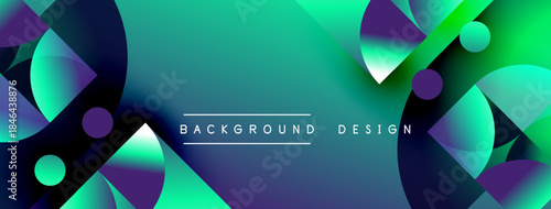 Abstract fluid shapes, vibrant colors blend. Modern design, dynamic composition creates visual interest. Gradient hues dominate scene.