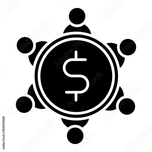 Profitable business icon vector. Business Illustration sign. Business team symbol or logo.