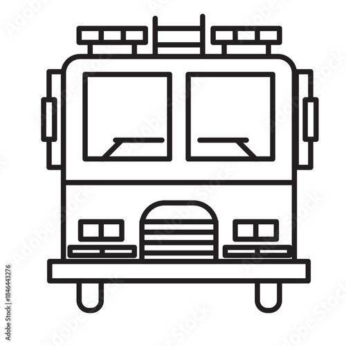 Fire Truck Icon