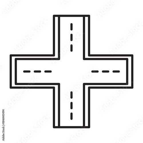 Crossroad Icon