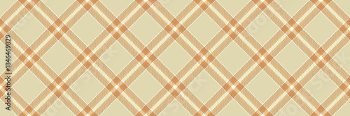 Suit vector fabric check, uk seamless plaid texture. Primary background tartan pattern textile in light and orange colors.