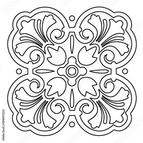 vector illustration of an abstract seamless pattern