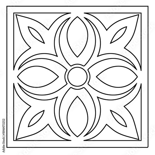 vector illustration of an abstract seamless pattern