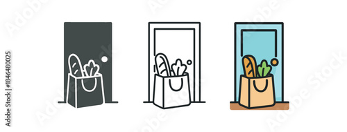 everyday home errands reusable grocery bag by door