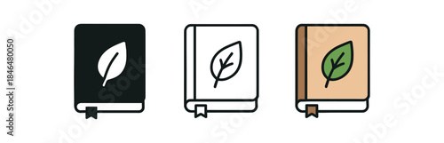 creative burnout recovery closed sketchbook with leaf on top