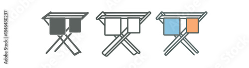 everyday home errands clothes hanging on drying rack