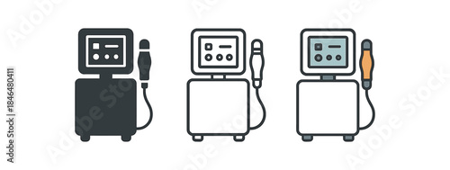 microneedling clinic level microneedling machine with control screen