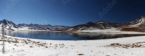 View of Miscanti Lagoon, Chile