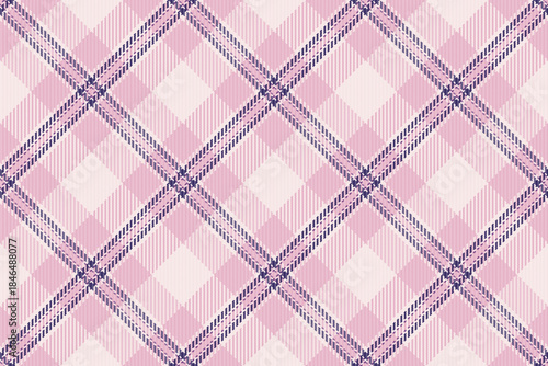 Traditional plaid fabric texture, aesthetic background vector pattern. Creativity tartan check textile seamless in light and white colors.