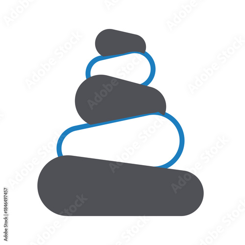 Pebbles Vector icon which can easily modify or edit
