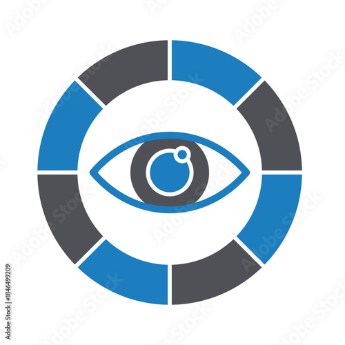 Horus Eye Vector icon which can easily modify or edit