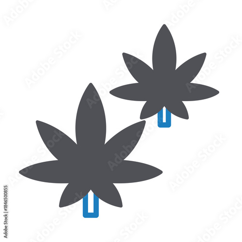 Holy Leaves Vector icon which can easily modify or edit