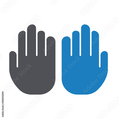 Praying Hands Vector icon which can easily modify or edit