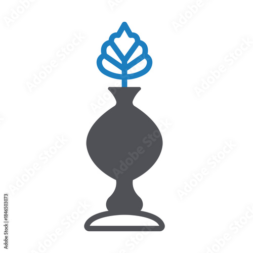 Sacred Vase Vector icon which can easily modify or edit