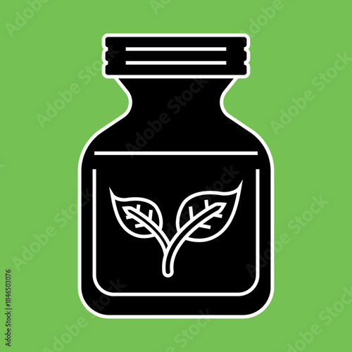 Herbal Medicine icon desigbn