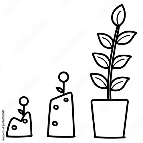 Continuous flow infinity direction symbol vector illustration