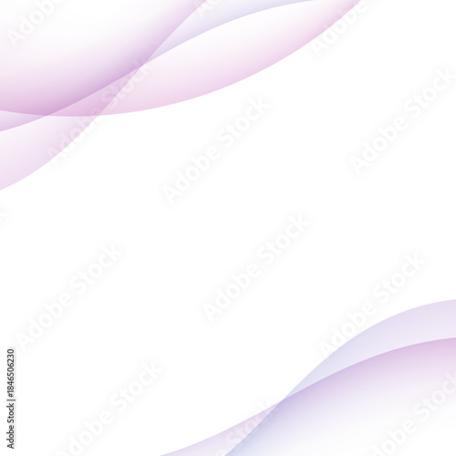 優雅な紫色のグラデーションウェーブ抽象背景