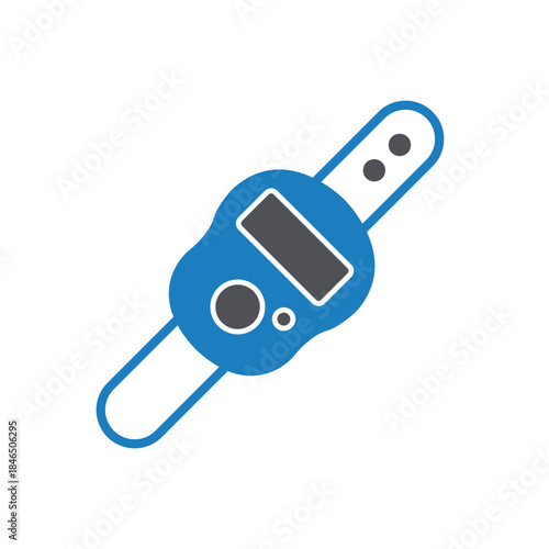 Digital Counter Vector icon which can easily modify or edit