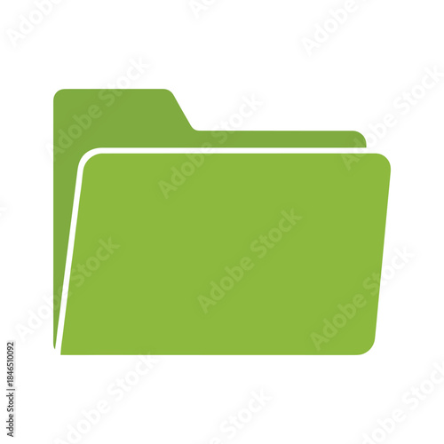 Green folder icon