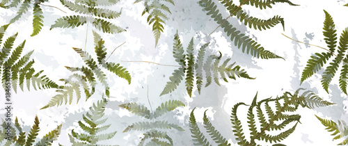 green leaves background