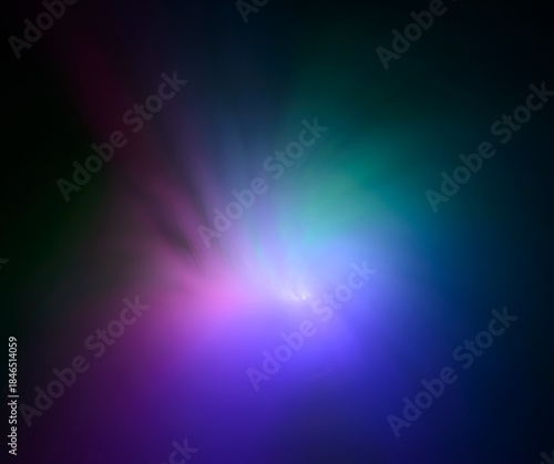 Abstract colorful light with bright vivid colors.