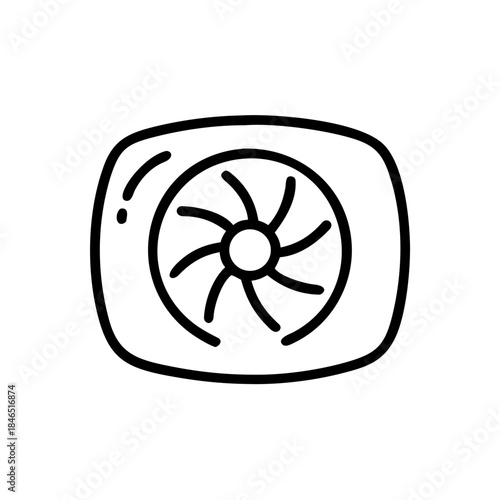 Bathroom bathroom vent fan icon transparent background