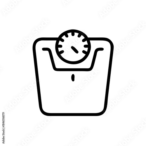 Bathroom bathroom scale icon transparent background