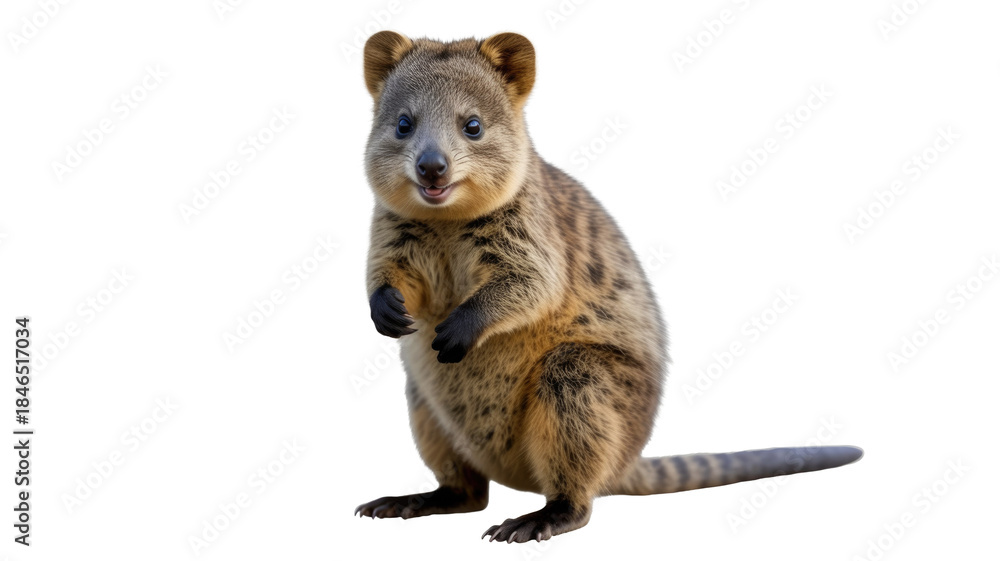 Obraz premium Cute Quokka Isolated