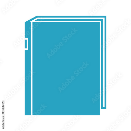 Free Download Simple illustration of a blue book - GFXLoad