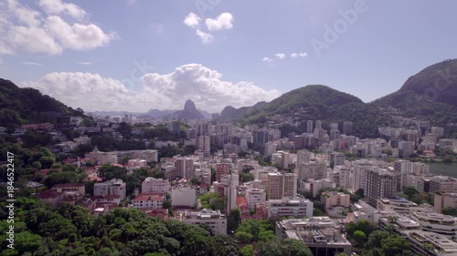 Beautiful Rio de Janeiro from sky Brazil