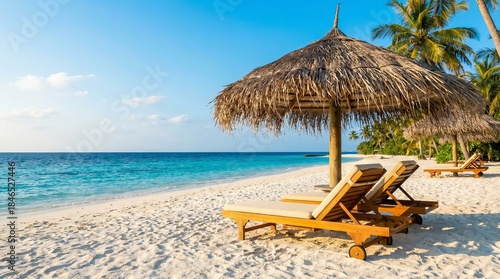 Fototapeta Naklejka Na Ścianę i Meble -  Calm Coastal Luxury