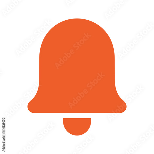 Orange Bell Icon