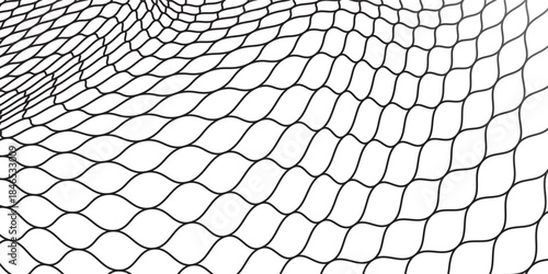 Mesh texture for fishing nets. Seamless pattern for sportswear or soccer goal, volleyball net, basketball hoop, hockey, athletics. Abstract net background for sports