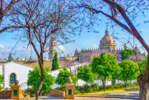 Cityscape of Jerez de la Frontera, Spain