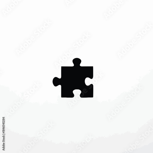 Single jigsaw puzzle piece