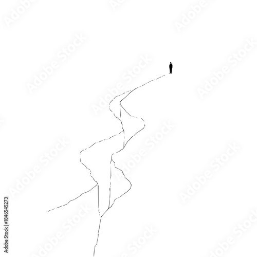 Minimalist couple silhouette art print on white background for home decor and wall art design ideas