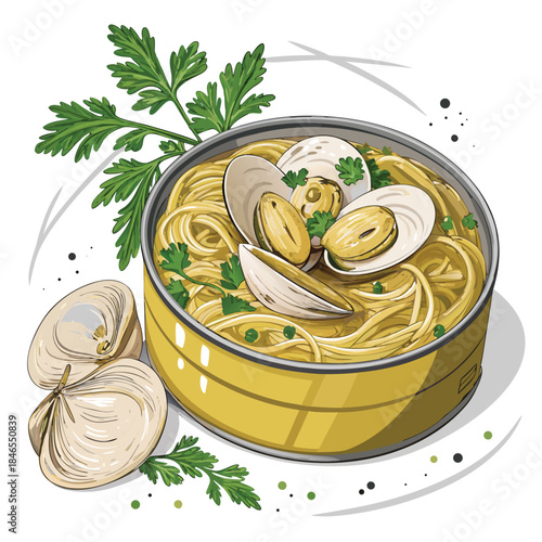Realistic    Canned Clams Ling