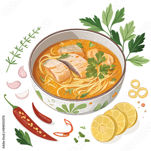 Realistic    Canned Fish Curry